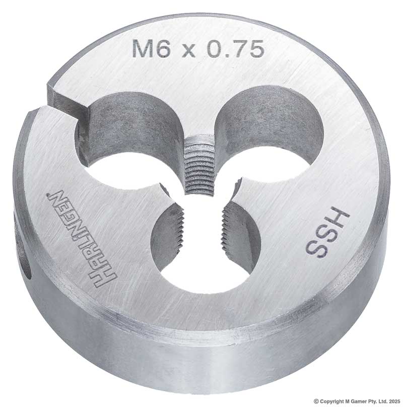 M7 x 1.0mm HSS Round Die